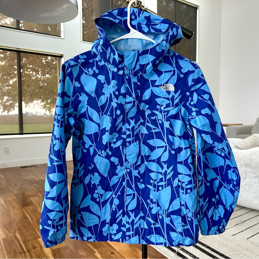 The North Face Girls Floral Rain Jacket